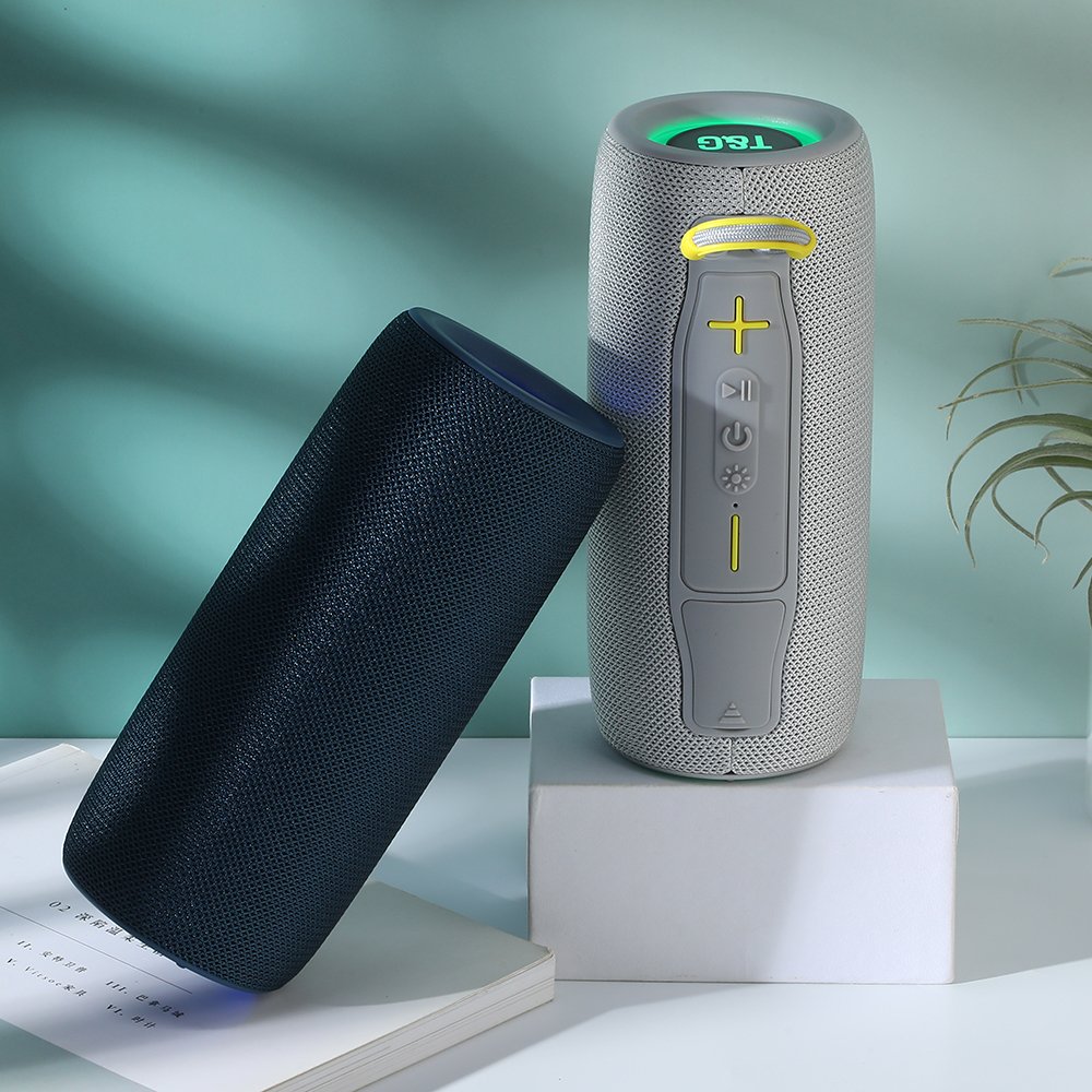 TG-682 SubWoofer stereo super Bass Fabric wireless BT Speaker HIFI Music TWS Multicolor Waterproof Portable active Speaker