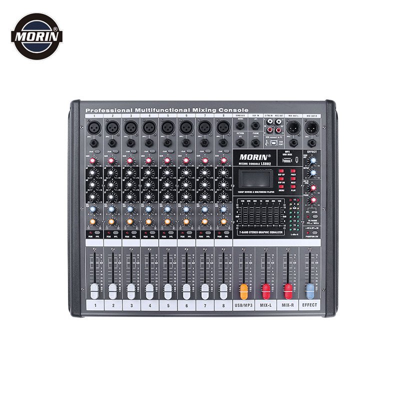 Professional Audio Mixing Console 8 Channel Mixer
