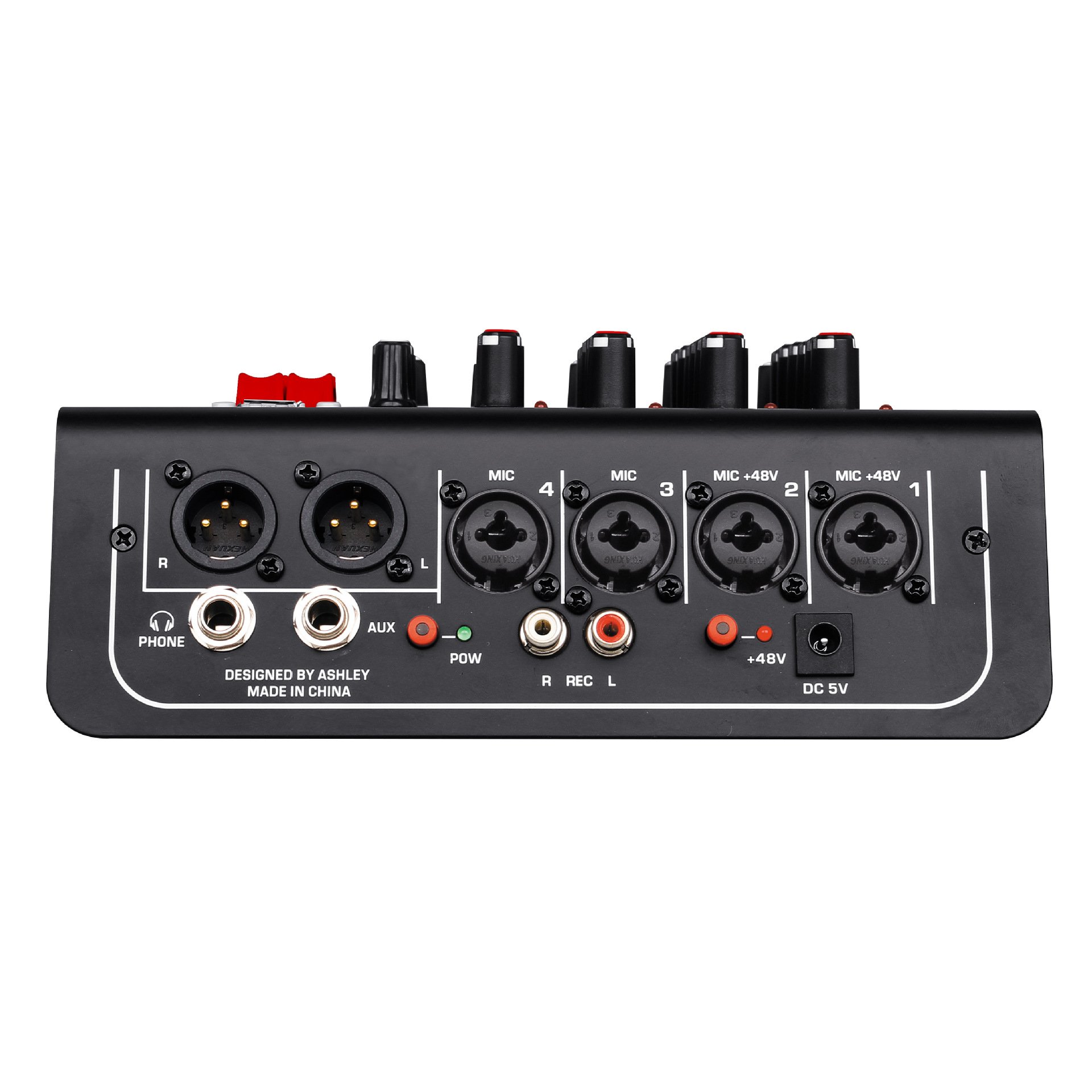 MIX400 16DSP effect bluetooth sound card mixers stage live streaming computer recording USB 4 channel mixing console