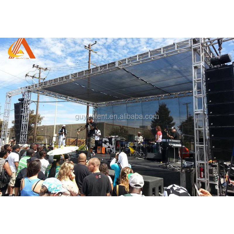 Exhibition Concert Events Wedding Lighting Show Speaker Equipment Aluminum Portable Stage Truss