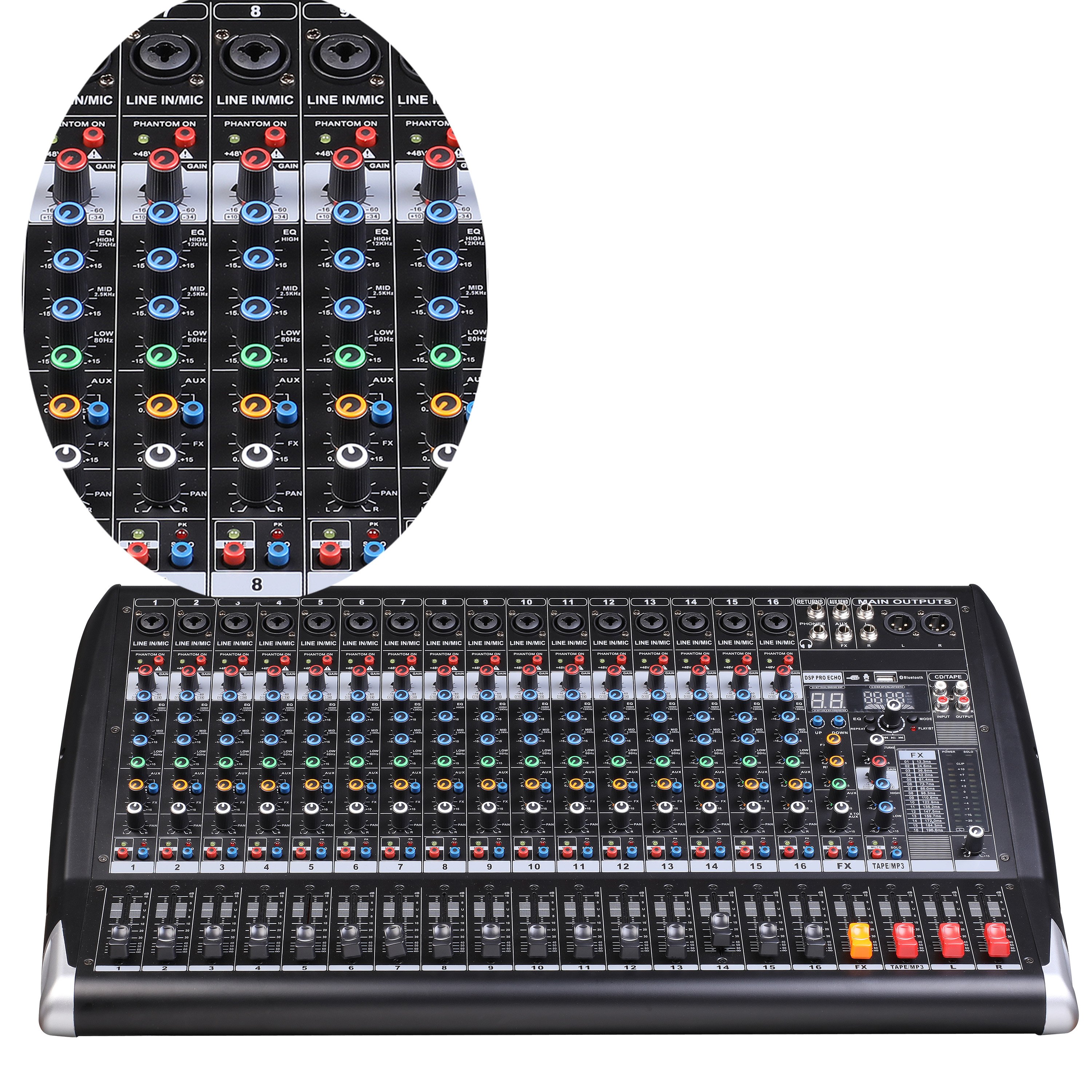 New design professional audio pa system set good sound 16 Channel Mixer