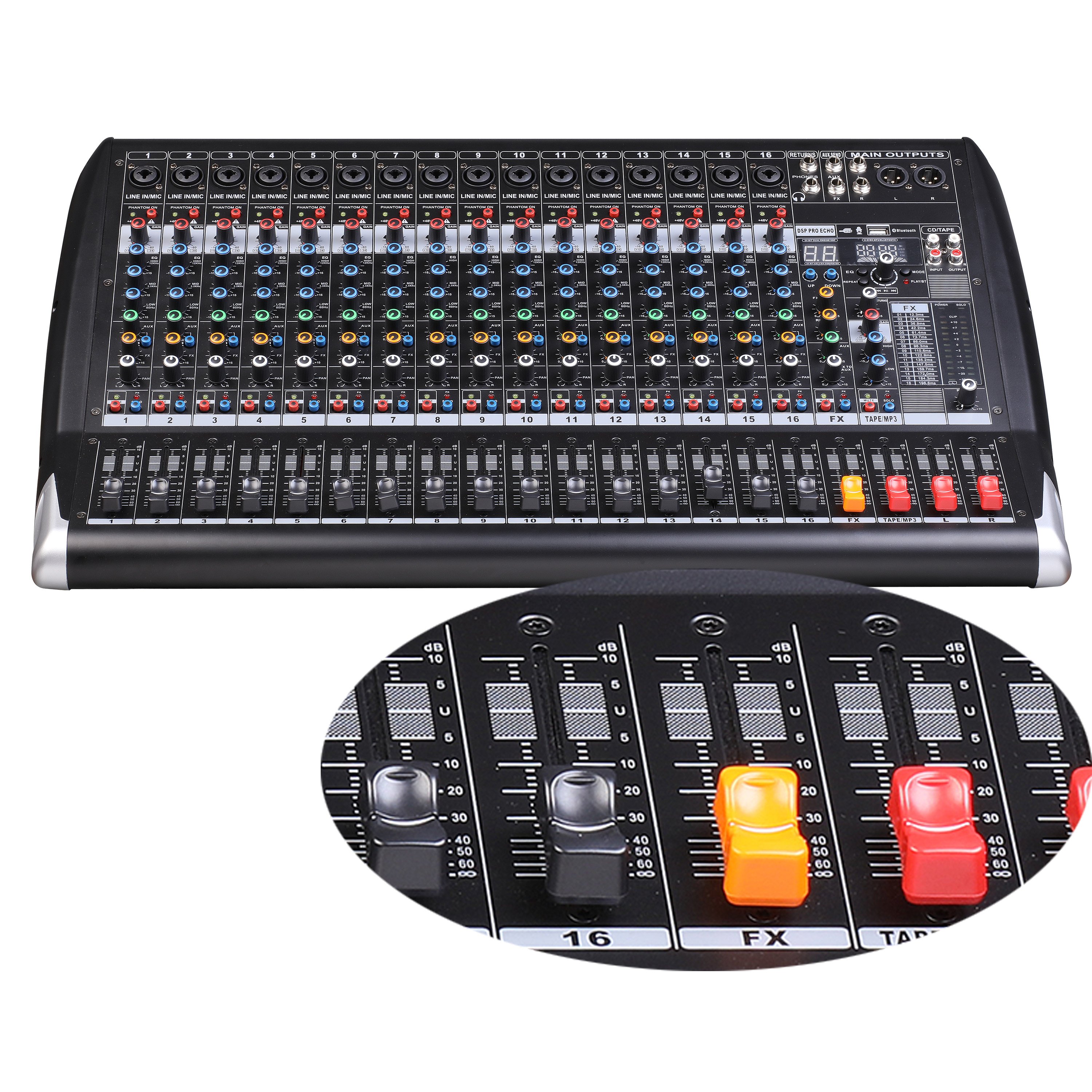 New design professional audio pa system set good sound 16 Channel Mixer