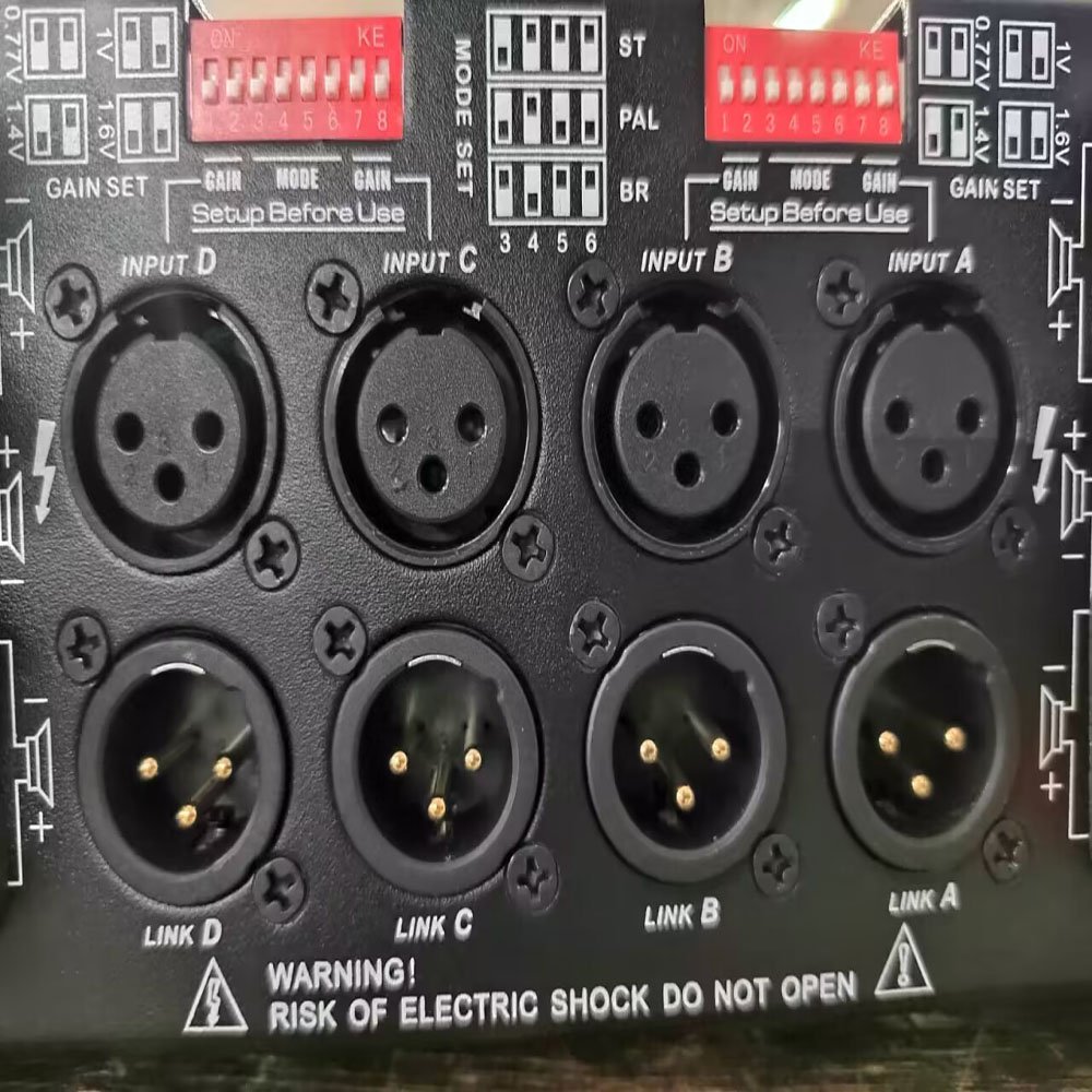1800 watts TD class sound system 4 channel outdoor professional transformer power amplifier
