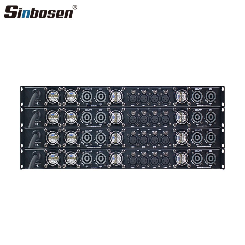 stage Performance 1700 watts K4-1700 class d 4 channel digital audio power amplifier