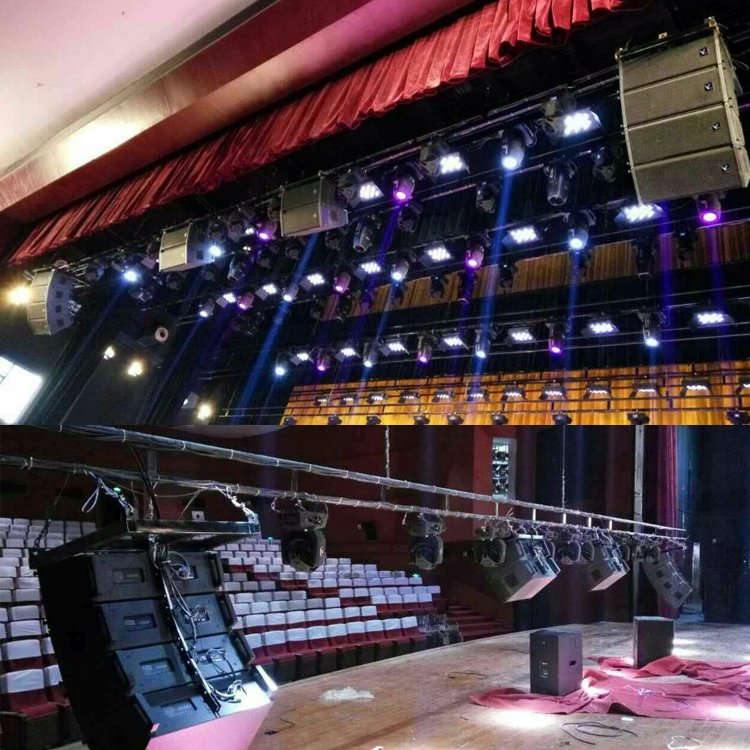 H2 audio production equipment Stage line array outdoor large-scale performance wedding high-power sound system speakers