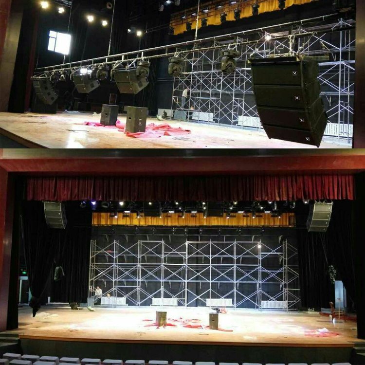 H2 audio production equipment Stage line array outdoor large-scale performance wedding high-power sound system speakers