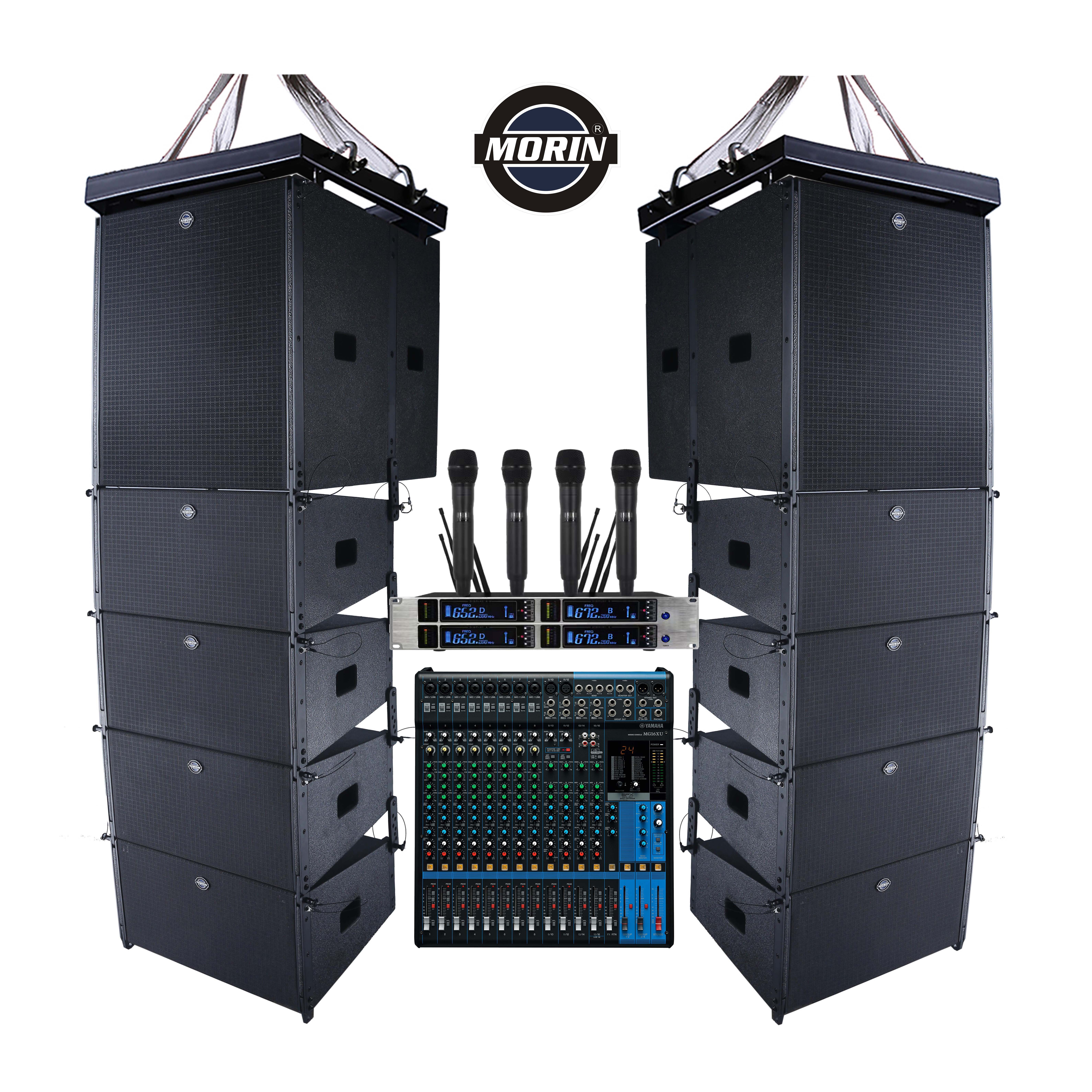 Professional Sound Equipment Amplifiers Speaker Amplifiers Audio For Outdoor Concerts Stage Line Array Speakers