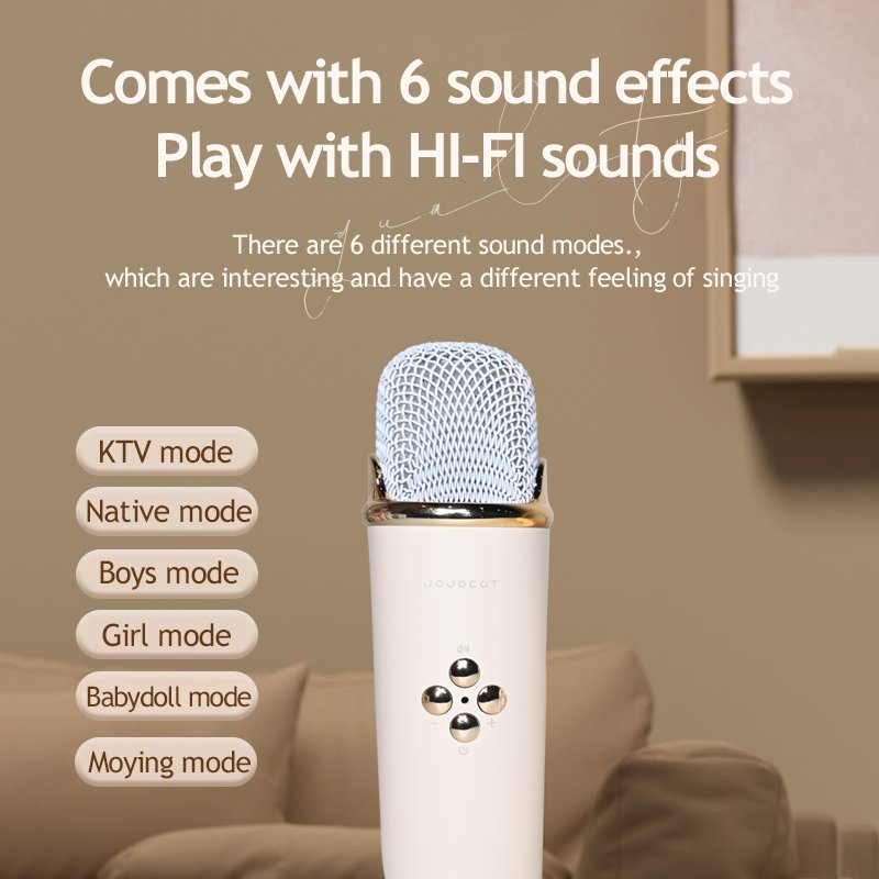 2024 Mini Portable Speaker Wireless Karaoke Speaker Holiday Gift Portable Sound Equipment with Microphone Battery Speaker