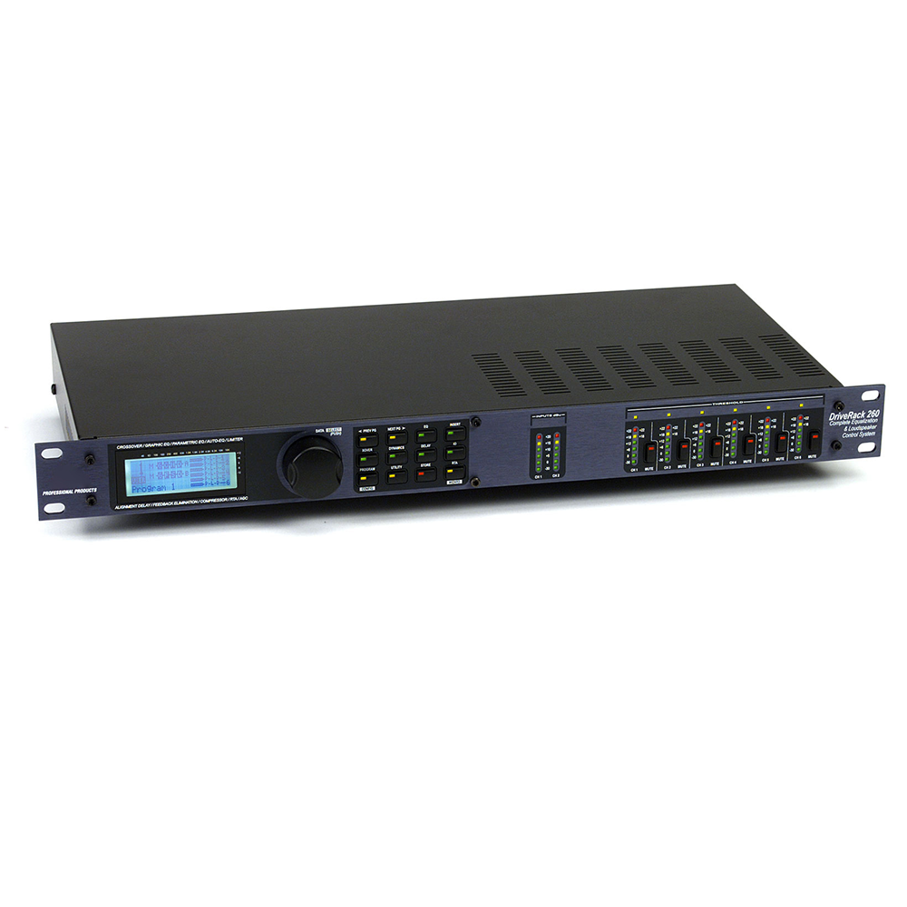 260 Complete Equalization and Loudspeaker Management System DSP Digital Audio Processor Stereo Stage Sound Equipment