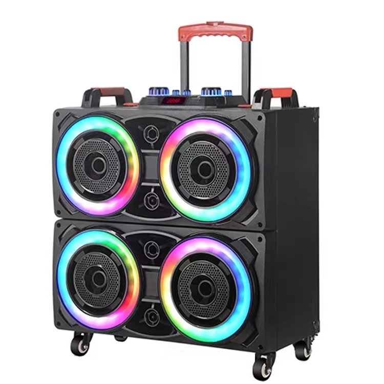 BT Professional Audio Power Active Box Outdoor Party Portable vibration Sound Equipment Set For Live 8 inch Speaker Amplifier