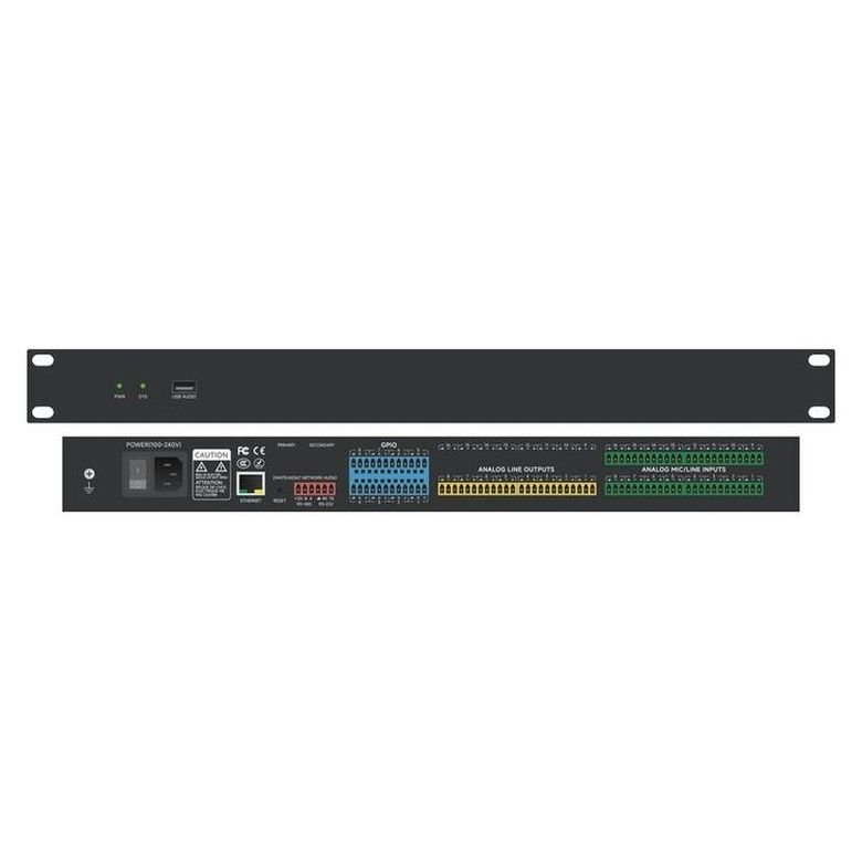 OEM ODM Professional Audio Speaker Line Array Sound Equipment Management Black metal audio system TFP1608 audio processor