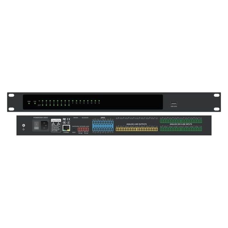 OEM ODM Professional Audio Speaker Line Array Sound Equipment Management Black metal audio system TFP1608 audio processor