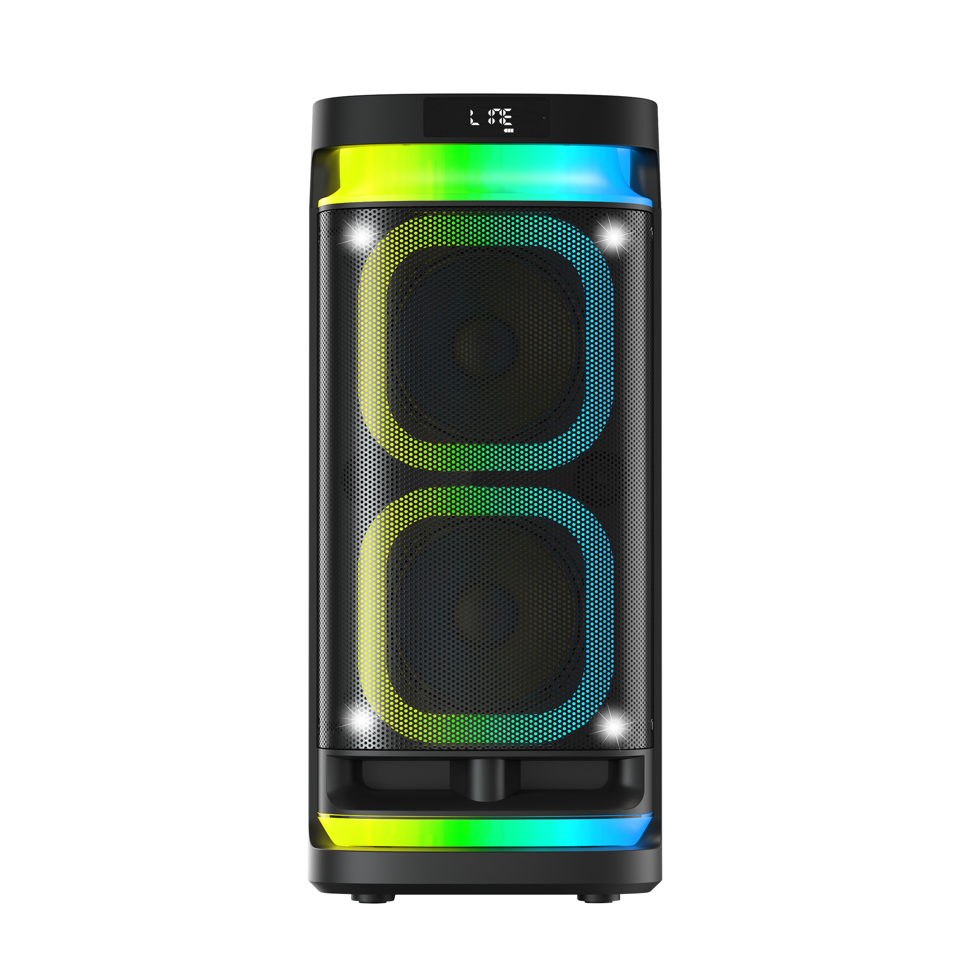 Temeisheng New wireless Bluetooth Speakers portable Sound system for party tower DJ Karaoke speaker with Microphone