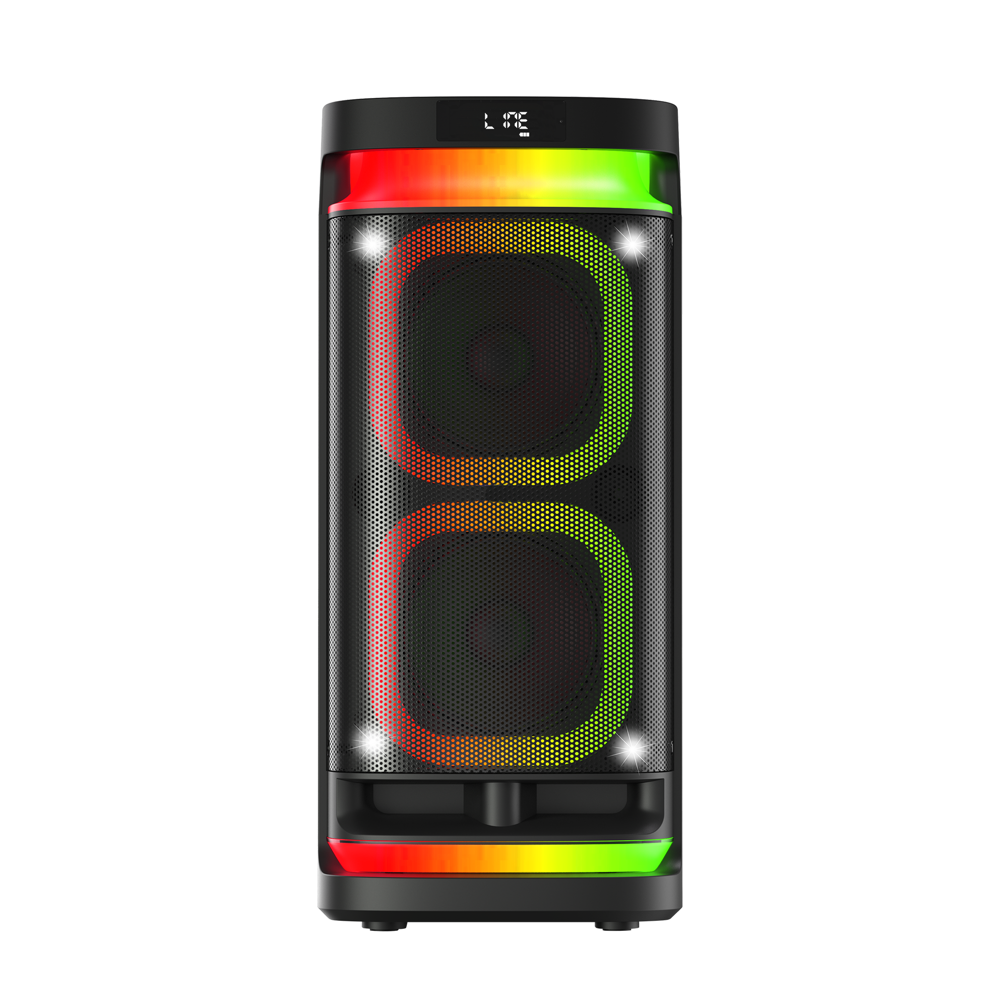 Temeisheng New wireless Bluetooth Speakers portable Sound system for party tower DJ Karaoke speaker with Microphone