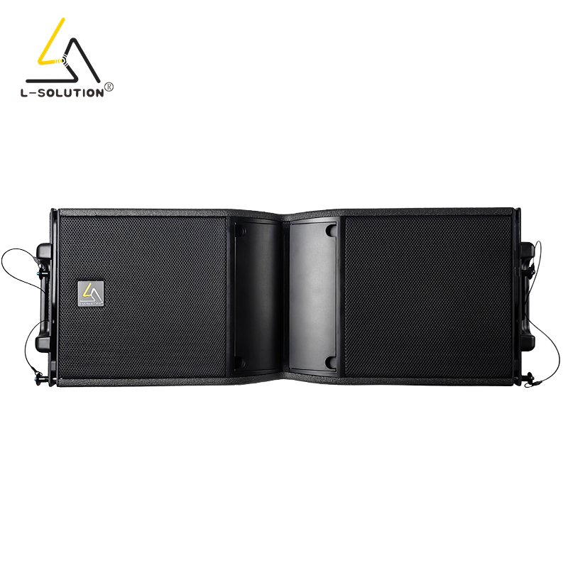 Professional Powered 10 Inch Passive Dual Line Array Audio Concert Speakers Built in Amplifier Outdoor DJ Sound System Speaker