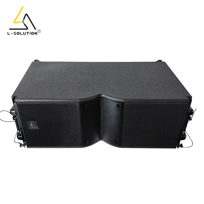 Professional Powered 10 Inch Passive Dual Line Array Audio Concert Speakers Built in Amplifier Outdoor DJ Sound System Speaker