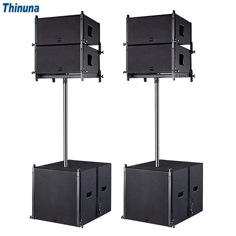 Thinuna L-110-DPA 10 Inch Full Range Outdoor Waterproof Audio Sound System Pro Speaker Single Line Array Loudspeaker DSP Active