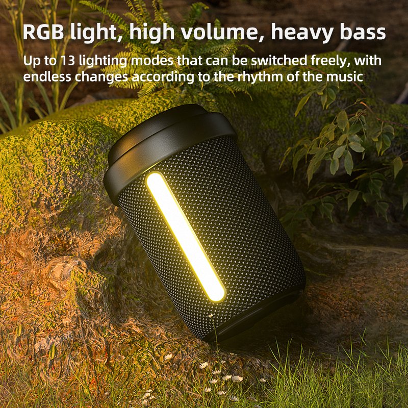 Wholesale Sound Equipment Woofer Gaming Speakers Portable High Quality 5W Mini Bluetooth Speakers Wireless with microphone