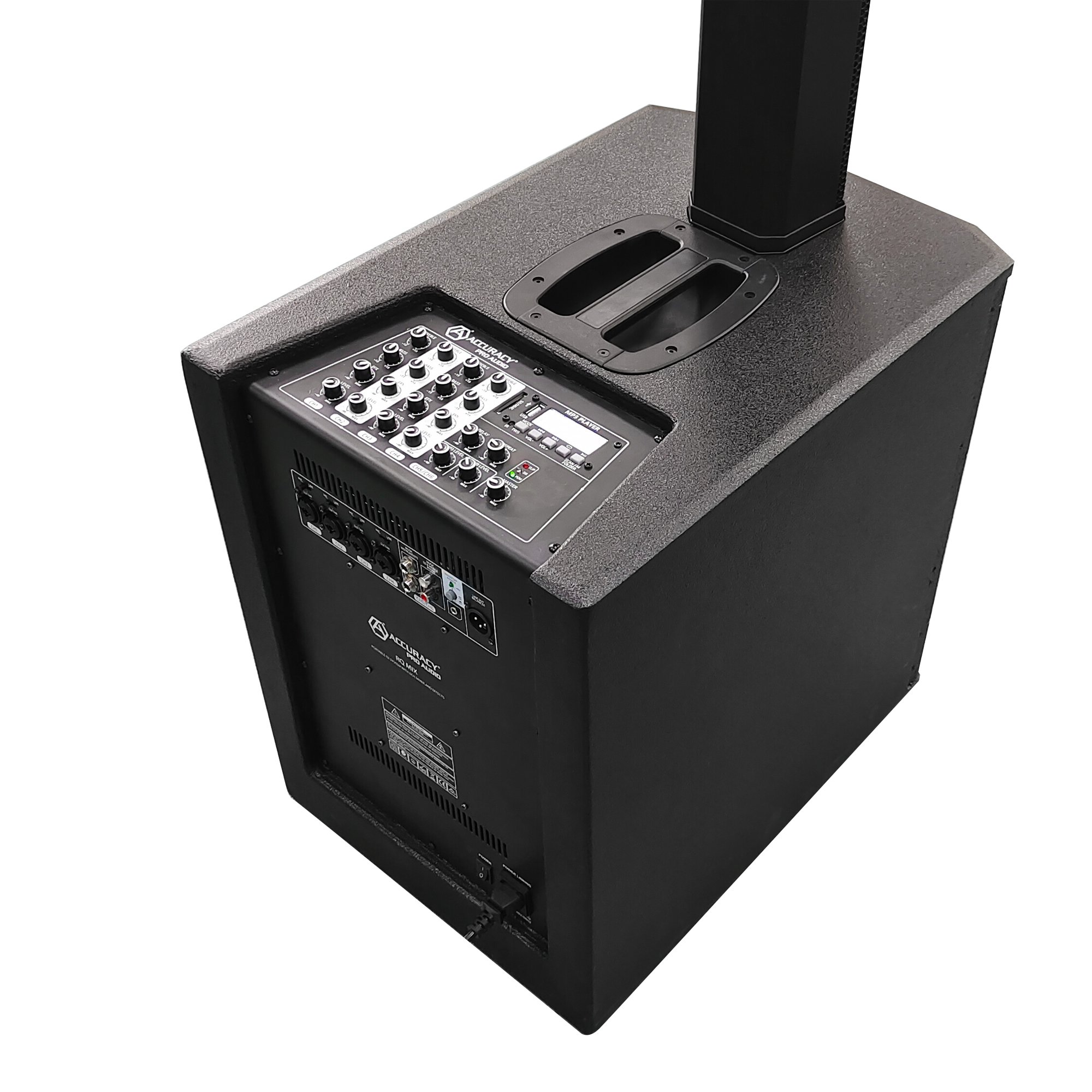 Accuracy Pro Audio AC39 Patent module Professional dj outdoorBT amplifier wooden active sound box power column speakers