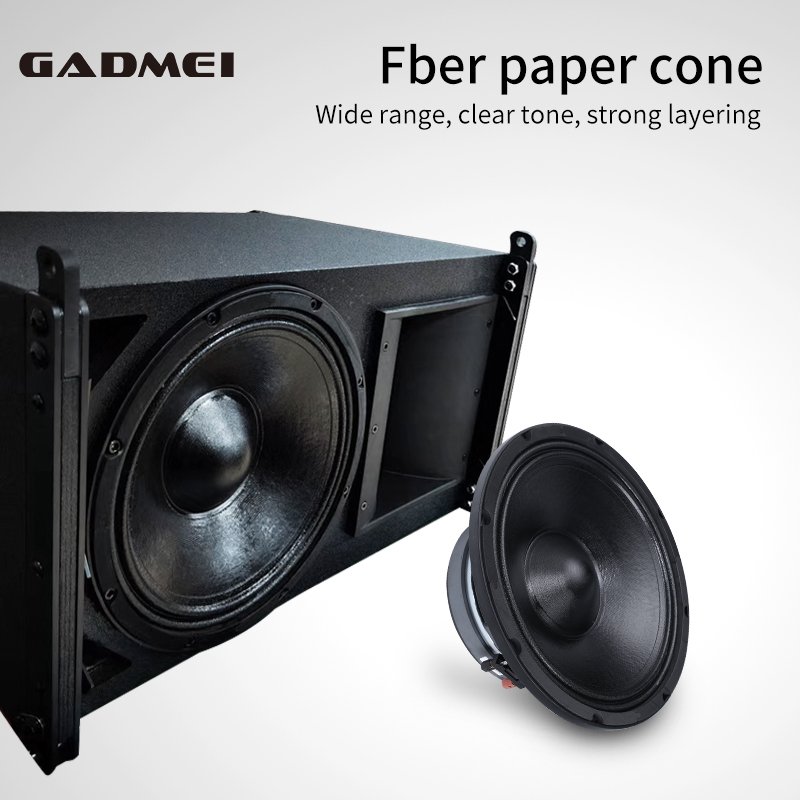 Outdoor event large-scale performance professional speakers audio centre amplified line array