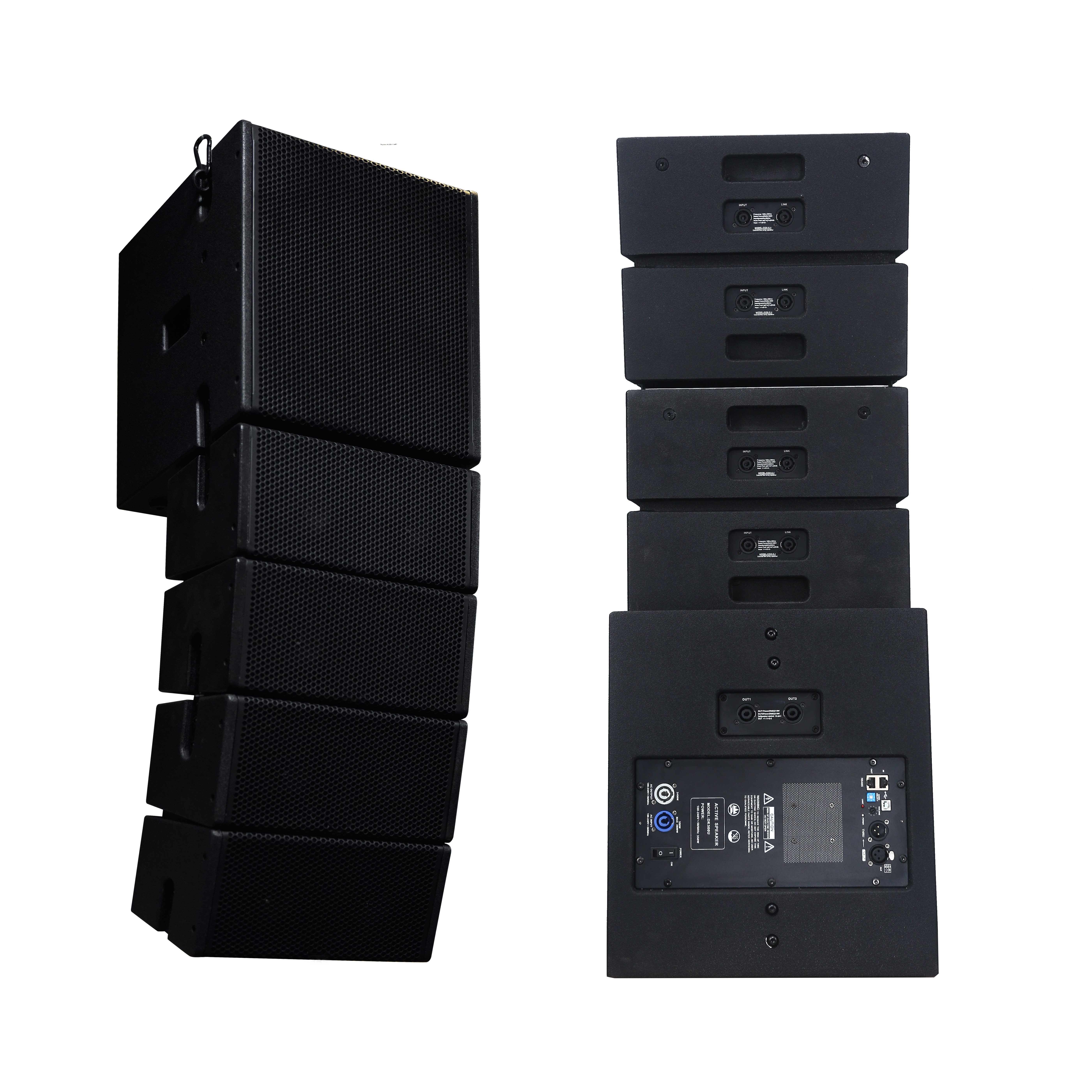 Cheap High quality Sound System Speakers Line Array Sale With YAMAHA Mixer and Microphone