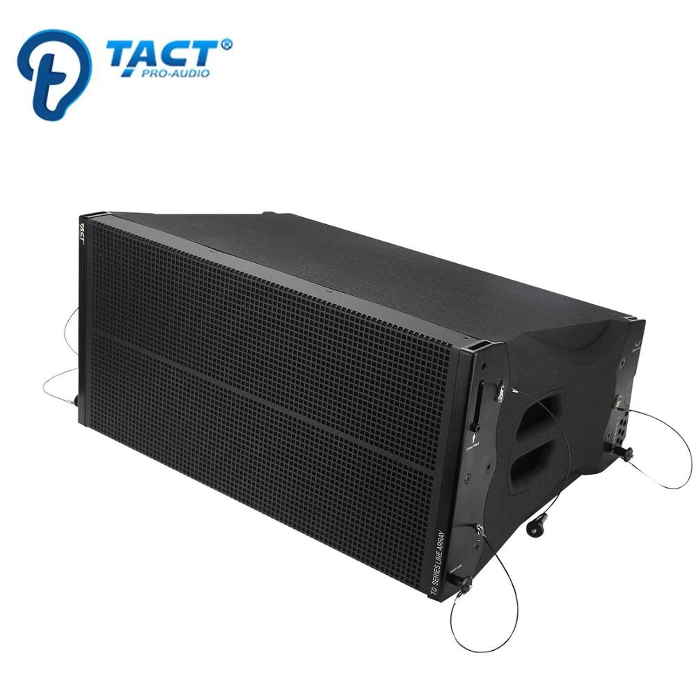 Professional sound powered speakers dual 10 inch line array active speaker