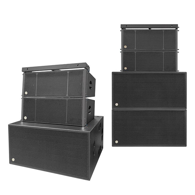 Professional Subwoofer dual 18 Inch Sound System and dual 12 inch line array For Club Dj Event Outdoor Performance