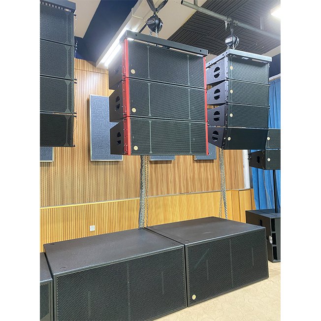 Professional Subwoofer dual 18 Inch Sound System and dual 12 inch line array For Club Dj Event Outdoor Performance