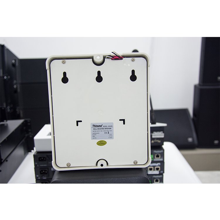 Thinuna WS-603 Home Theater Sound Public Address System 5 Inch 6W Speaker Box Wall Mount Speaker for Conference,Restaurant