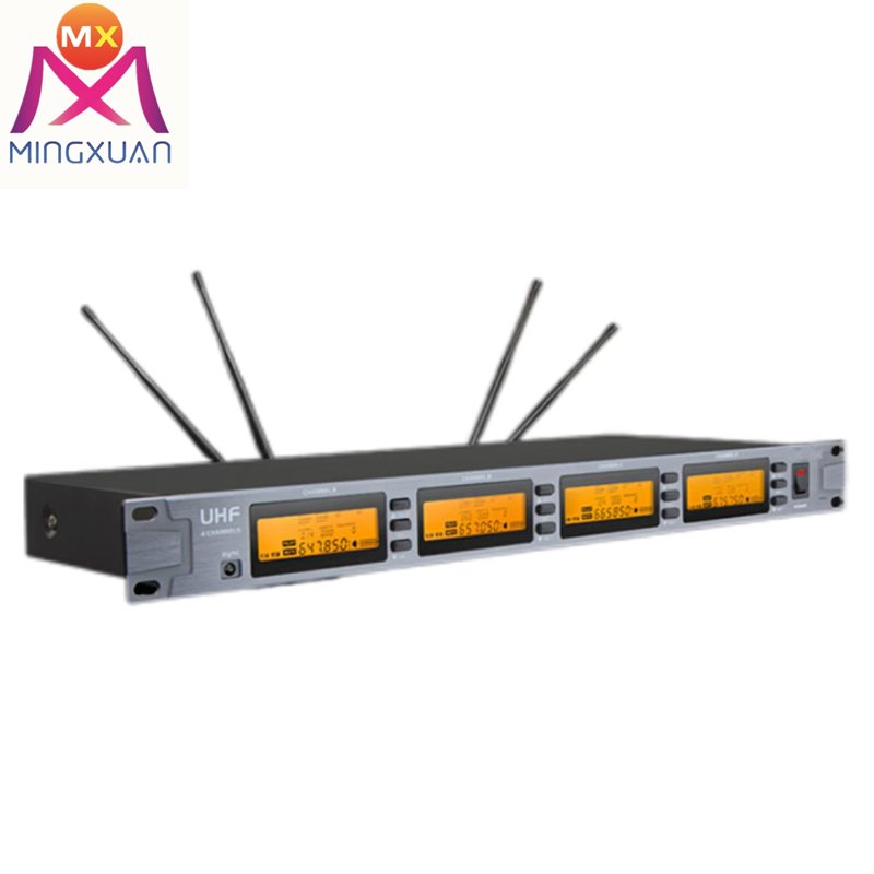2 channel Microphone Wireless Professional Portable Light Function Transmitter and Receiver