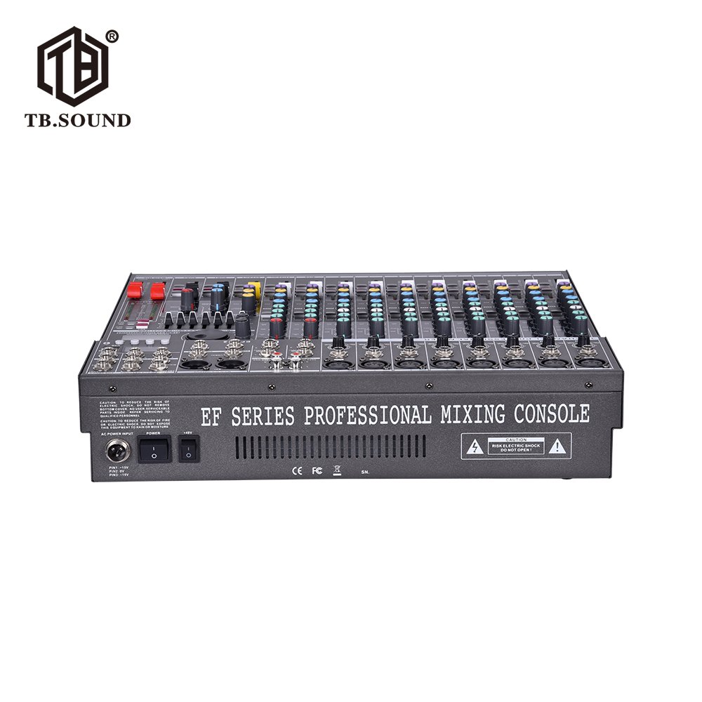 EFX12 12-channel Dj Controller Console Digital Professional Karaoke Mixer Amplifier Sound Audio System miniature audio mixer