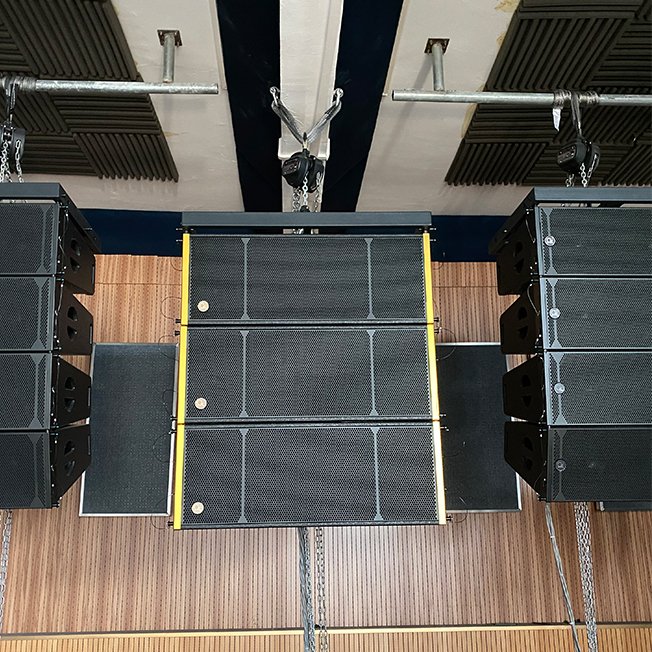 12 inch active line array three way stage sound system High Power line array