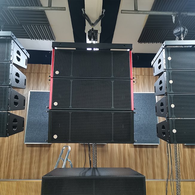 12 inch active line array three way stage sound system High Power line array