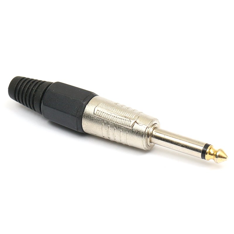 Full Custom OEM Free Sample Fine Copper 6.35 Connector Plug revolution 3.5 female audio plug Microphone Mixer Sound
