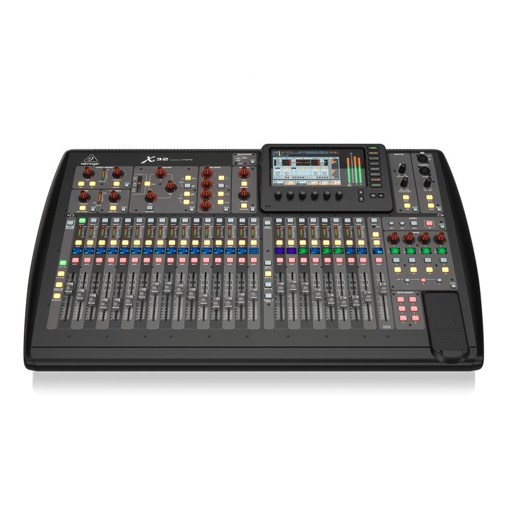 Behringer X32 Audio Console 32 Input Channels 25 Motorized Faders Digital Mixer Stage Audio Sound Equipment