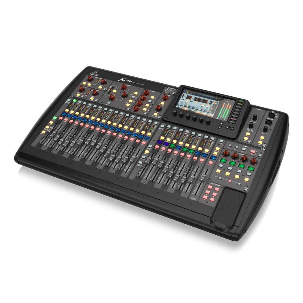 Behringer X32 Audio Console 32 Input Channels 25 Motorized Faders Digital Mixer Stage Audio Sound Equipment