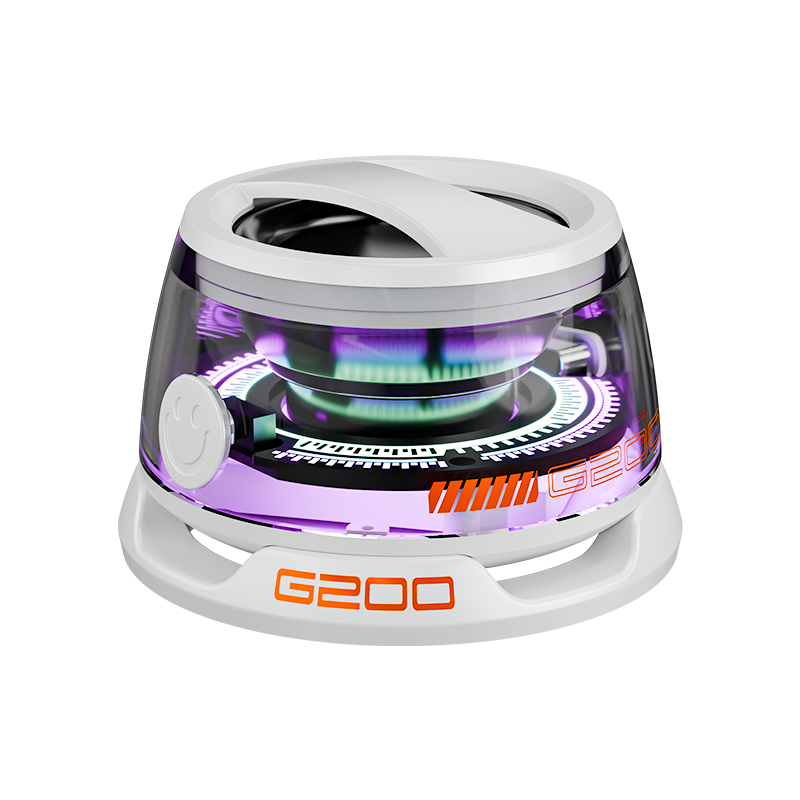 G200 Magnetic Cyber Dual sound effects mini RGB Wireless Magnetic stand speaker Colorful portable cheaper stereo outdoor speaker