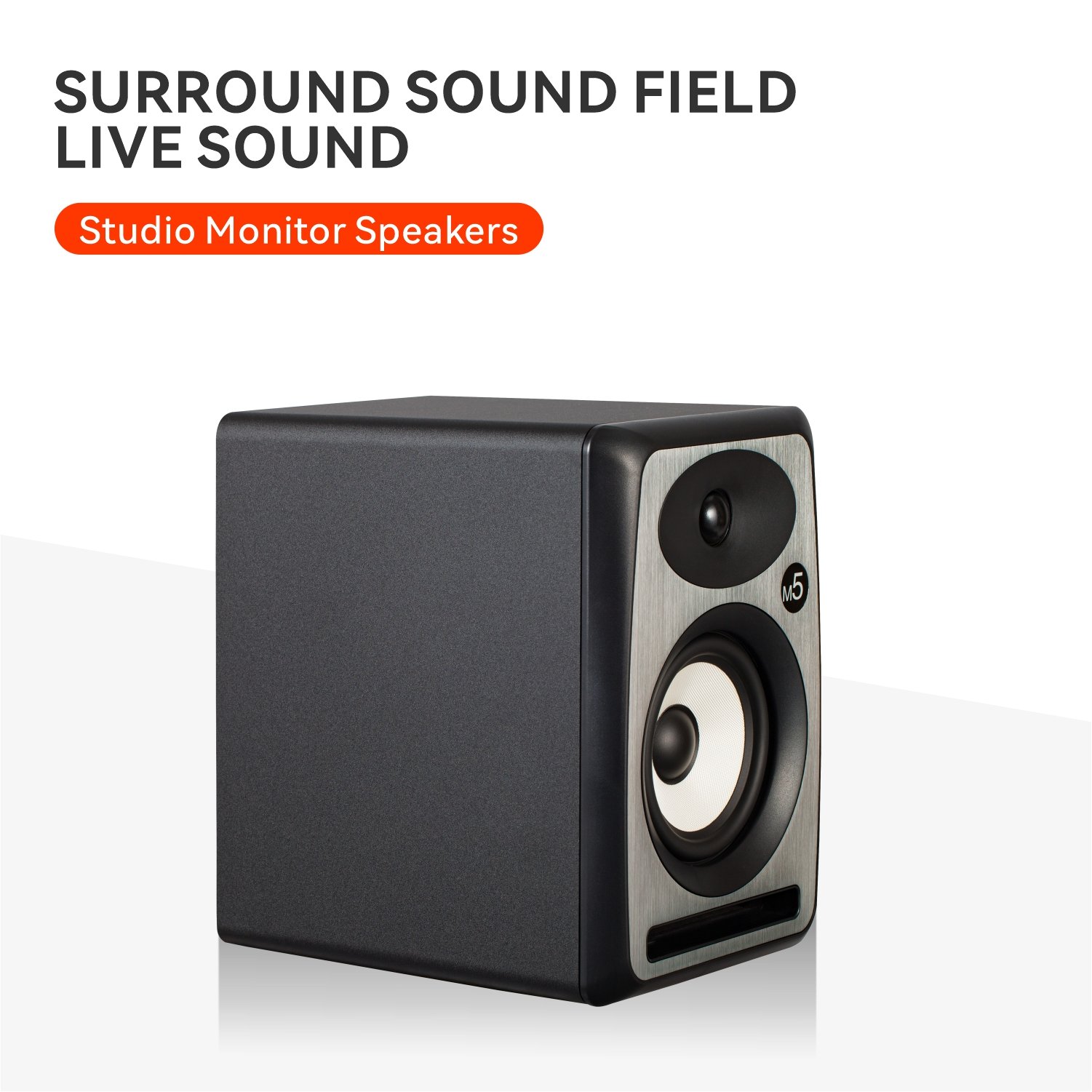 CHORDIO M5 Professional tuning monitor speaker, HIFI professional sound equipment, WIFI dj desktop sound system