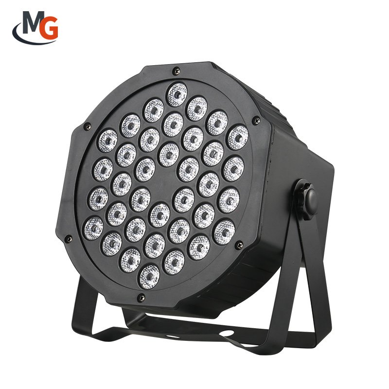 36pcs DMX Control Leds Pars RGB DMX512 Party Club DJ Stage Light 72W DMX 512 LED Par Lights with Remote Controller