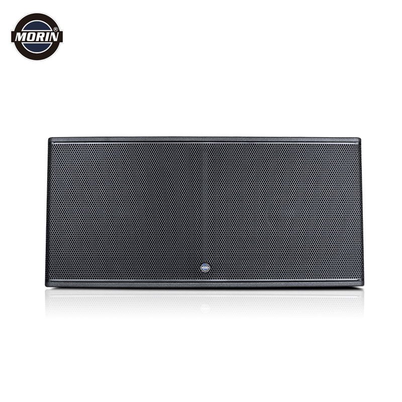 double 18 inch line array active subwoofer/bass built in amplifier