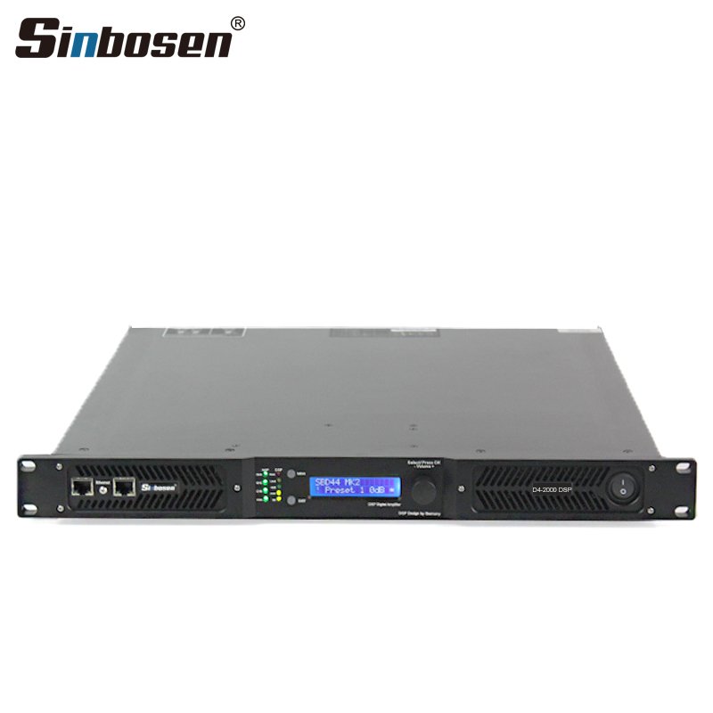 D4-2000 Dsp Amplifier Professional Sound Equipment For Parties Equipo De Sonido Profecional Para Fiestas