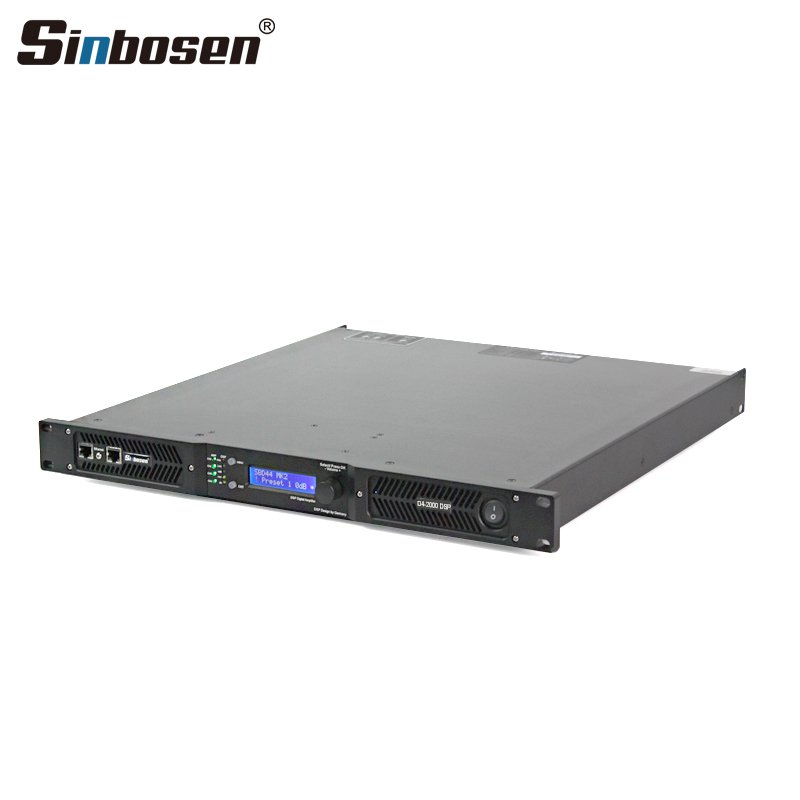 D4-2000 Dsp Amplifier Professional Sound Equipment For Parties Equipo De Sonido Profecional Para Fiestas