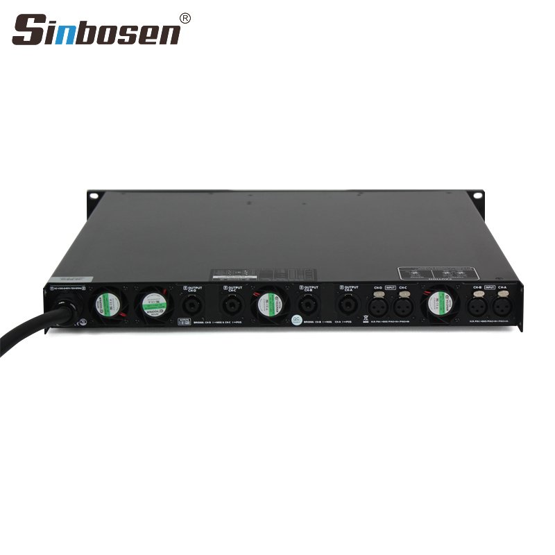 D4-2000 Dsp Amplifier Professional Sound Equipment For Parties Equipo De Sonido Profecional Para Fiestas