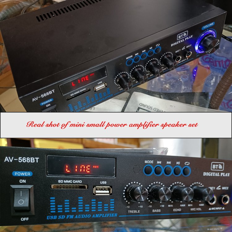 AV-568/MS50 home theatre system complete sound audio for stage performance Wireless Surround Home Theater Living Room K Song Set