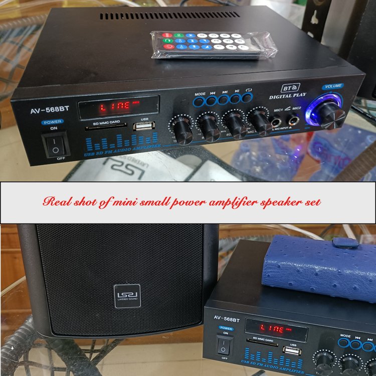 AV-568/MS50 home theatre system complete sound audio for stage performance Wireless Surround Home Theater Living Room K Song Set