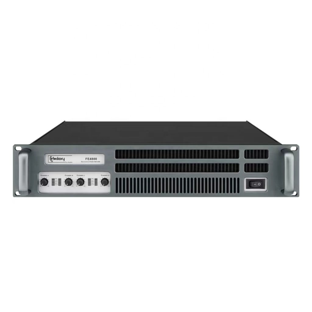professional digital audio speakers and amplifier 4 channel 800watts amplified sound box