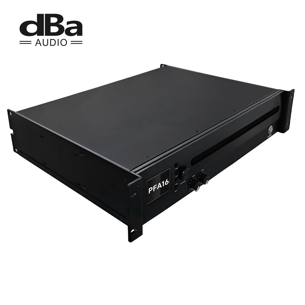 PFA6K 4000W Digital Power Amplifier, Dual 1350W Channels, Bridgeable, Class-D Circuitry, Ideal for Professional Audio Systems