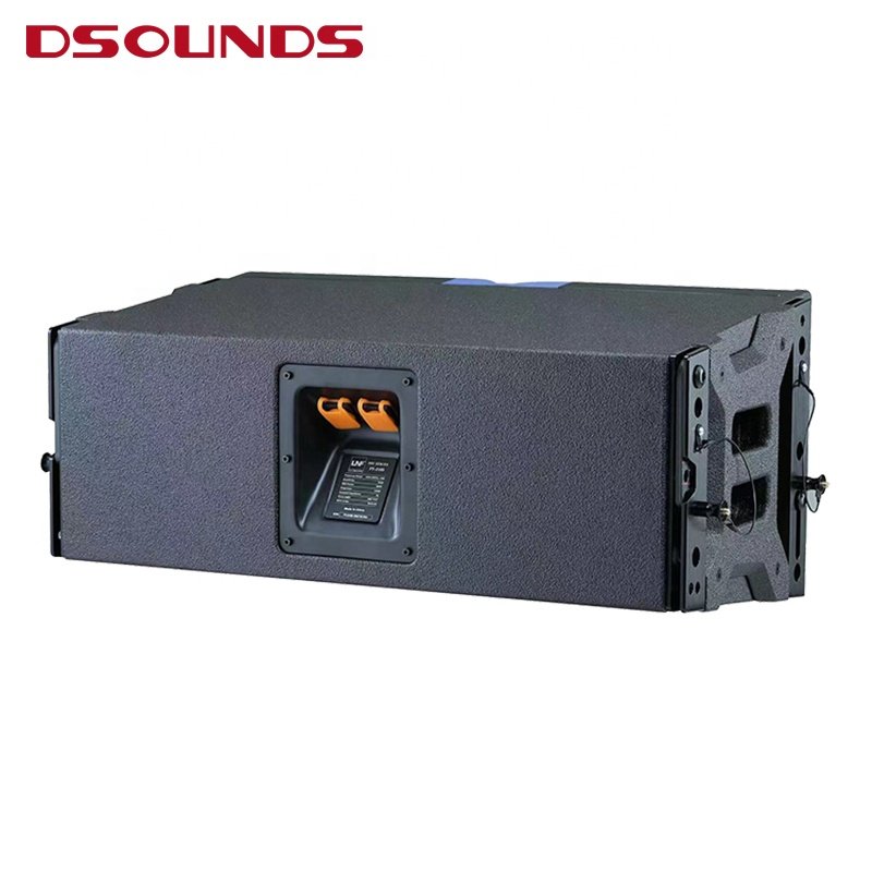 line array speaker of double 10 inch LF driver and dual HF driver with NEO magnet speaker for active digital sound Equipment