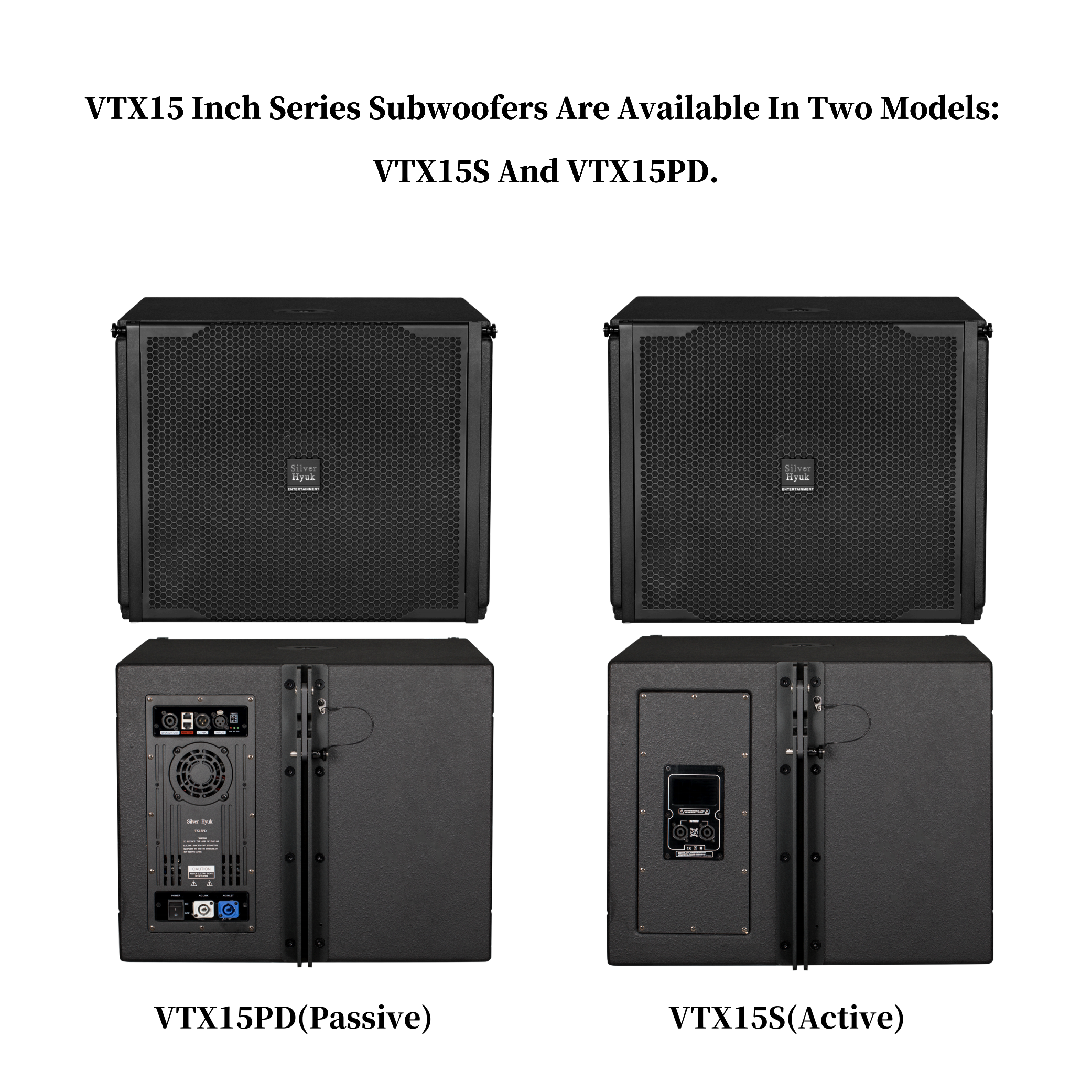 Subwoofer Sound System Professional 15 Inch 500W Passive Line Array Subwoofer
