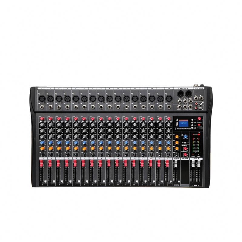 Equipment Professional Digital Audio And Light Dj Sound Mixer System